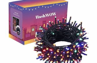 HashWOW® 10 Meter LED Decorative String Fairy Rice Diwali Lights for Decoration for Home Indoor and Outdoor Lights, Festival, Party, Garden, Diwali, Christmas, Ramadan, Wedding (Multicolour, Pack of 1)