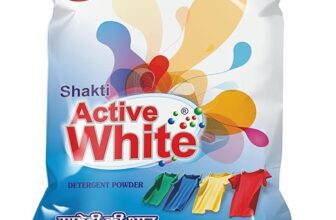 Active White Detergent Washing Powder – 7 kg Ultra Pack for Tough Stain Removal & Superior Cleaning