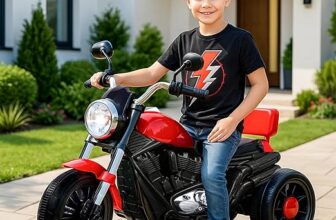 Kidsmate X-Power Ultimate Fun Electric Bike for Kids – 6V Battery, Dual Suspension & LED Lights