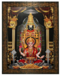 Indianara Religious Painting – Multicolour Synthetic Wood Wall Art (27×30.5×1 cm)