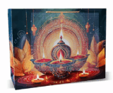 VESTTA “Elegance Redefined” Decorative Shagun Gift Envelopes / Paper Bags – Floral Vintage Design