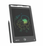 Amazon Basics 8.5-inch Rainbow Colour LCD Writing Tablet – Portable, Eye-Friendly, Stylus Pen Included, Ideal for Kids and Adults