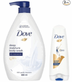 Dove Hair Therapy Intense Repair Conditioner 175 ml + Dove Deeply Nourishing Body Wash 800 ml Combo