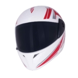 Western Era Pro Full Face Helmet – ISI Certified | Clear Visor | High-Impact Shell | Black Glossy
