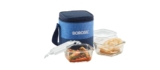 Borosil Prime Glass Lunchbox Set – 2 × 320 ml Borosilicate Containers + Insulated Bag