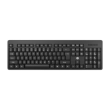 HP K160 Wireless Keyboard – 2.4 GHz Full‑Size Keyboard with 12 Fn Shortcut Keys & Plug‑and‑Play USB Dongle