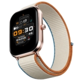 Fire-Boltt Ninja Call Pro Max Nyluxe Smart Watch – 2.01″ Display, Bluetooth Calling, 120+ Sports Modes, Health Suite, Voice Assistance (Beige)