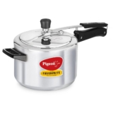 Pigeon by Stovekraft 5L Favourite Aluminium Inner Lid Induction Base Pressure Cooker – Silver