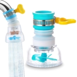 360° Rotating Water Saving Faucet – Multi-Angle Water Sprayer for Kitchen Sink, ABS Plastic, Portable Design