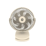Orient Orbis Rechargeable Personal Fan – 360° Rotation, 2000 mAh Battery, 4 Speeds & Timer