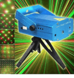 One94Store Mini Laser Projector Stage Light – 6 Pattern Modes, Sound Activated, Tripod Included